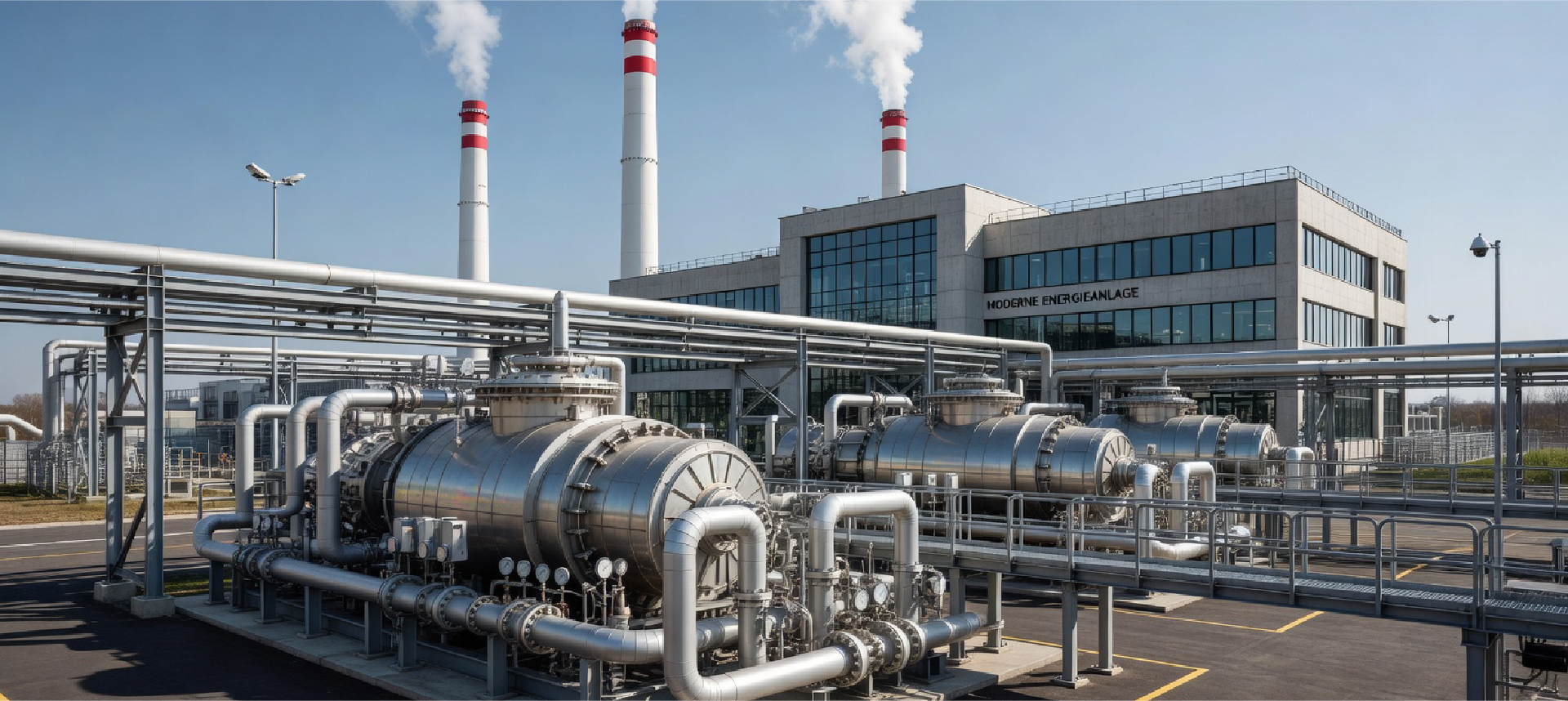 الطاقة Plant Turbine